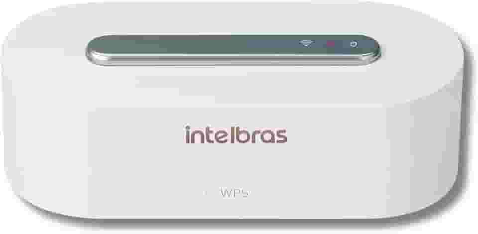 Intelbras GX 1001C-BR, Roteador Chip 5G Wi-Fi 6 AX1800 Dual Band, USB-C, 32 Dispositivos, Branco