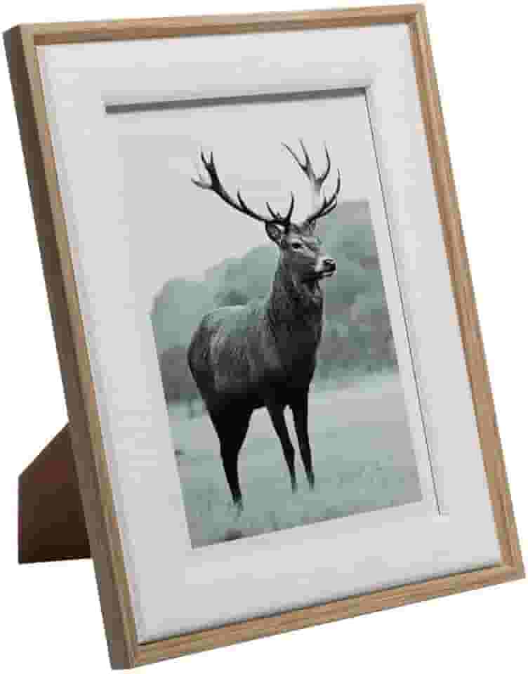 LYOR - Porta-Retrato de Mdf Branco 13cm x 18cm