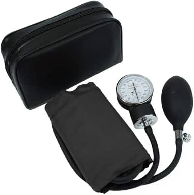 Aparelho De Pressão Manual Esfigmomanômetro Premium Cores (Grafite)