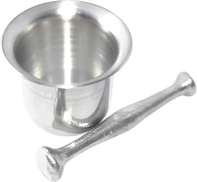 Socador de Alho Pilão Almofariz Em Alumínio Tradicional Elegante Para Uma Cozinha Eficiente Triturado de Temperos Trituração Premium para Sabores Autênticos