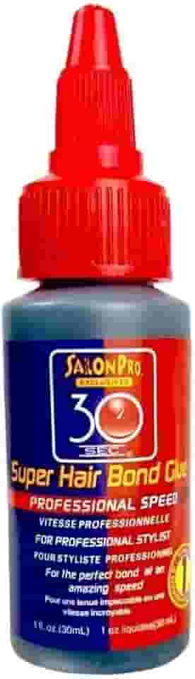 cola cilios, Super Cola 30ml Para Alongamento Mega Hair 30 segundos Salon Pro