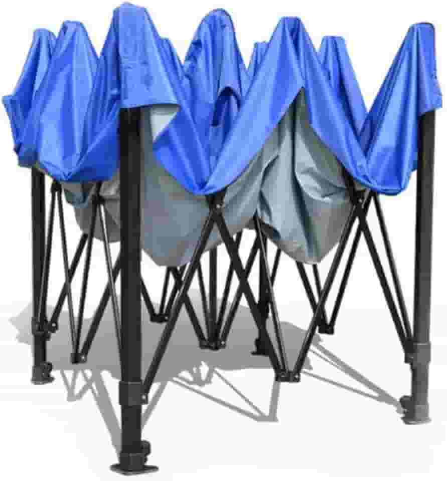 Tenda Gazebo Sanfonada Articulada 3x3 - Barraca de Praia Dobrável para Camping, Festas e Eventos