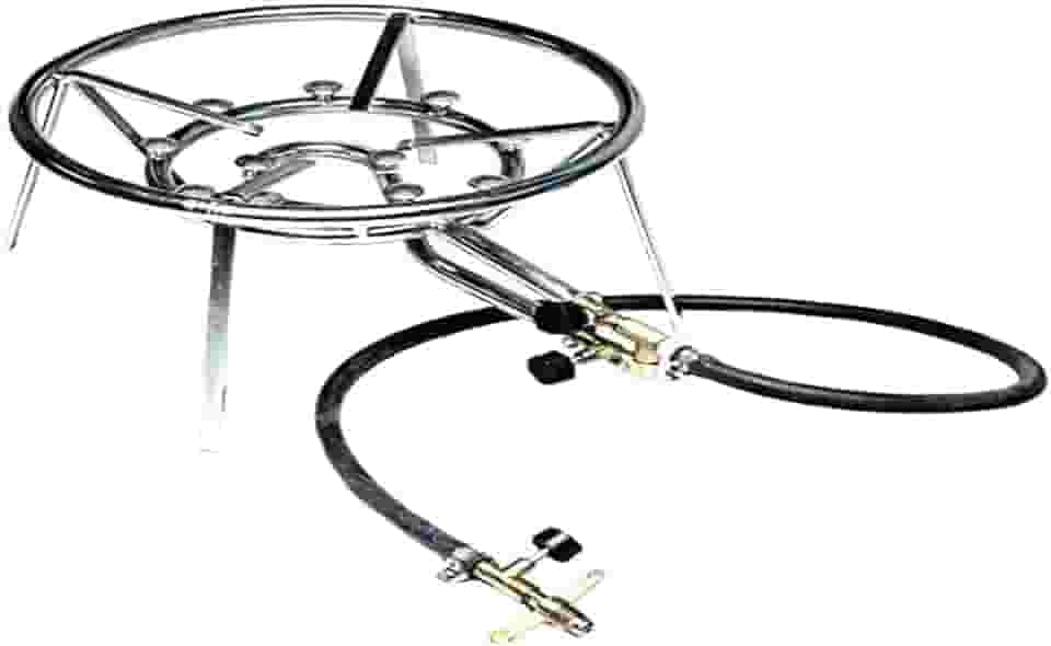 Qualinox 773535 Fogareiro Multiuso, 12 Caulins para Camping, Qualinox, Botijão