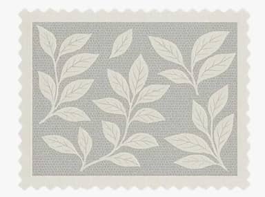 Capa Decorativa para Fogão 4 Bocas, Renda Floral Branca, 55x53cm