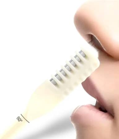 Aparador de Pelos Nariz Manual 360° Rotativo – Cabeça de Corte, Portátil, Lavável, Ideal para Nariz e Orelhas