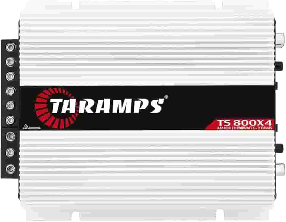Modulo Taramps Ts800x4 800w 2 Ohms Rca Ts 800x4 4 Canais 200w Amplificador 800rms Ts800 4 Canal Força 800w Ts800x4 Potencia Taramps Som Para Carro Moto Caminhonete Automotivo