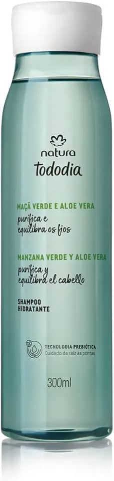 Shampoo Hidratante Tododia Maçã Verde e Aloe Vera 300ml