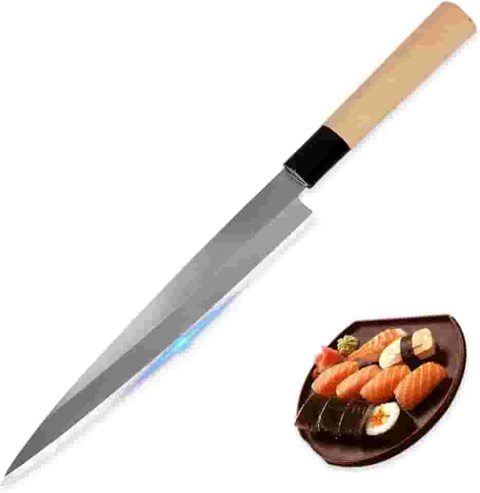 Faca Japonesa, Faca Sushi Sashimi Peixes, 42cm