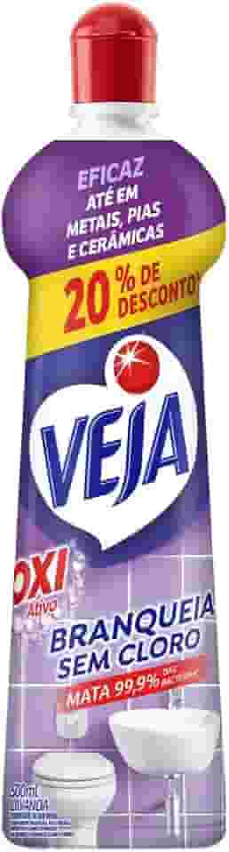 Veja Limpador De Banheiro Antibac Lavanda 500Ml Roxo