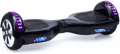 Hoverboard Skate Elétrico 6.5" com Bolsa Led Bluetooth Preto Brinovar