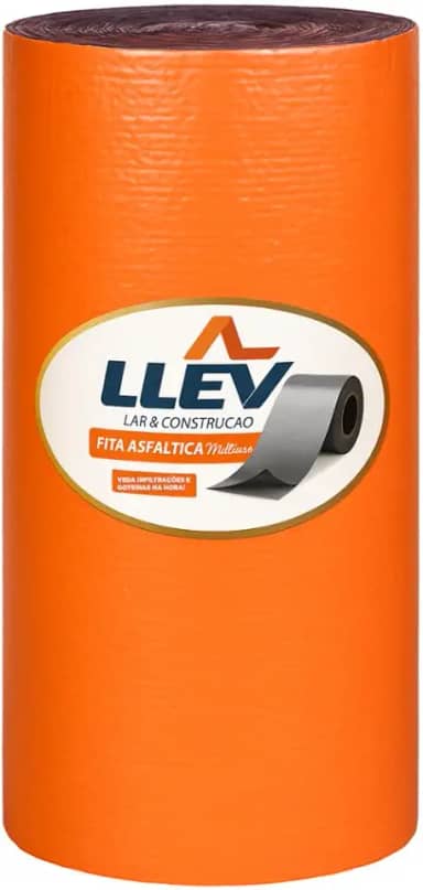 Manta Asfáltica Auto Adesiva 05cm x 10m Terracota Fita Para Pequenos Reparos Telhado Telha