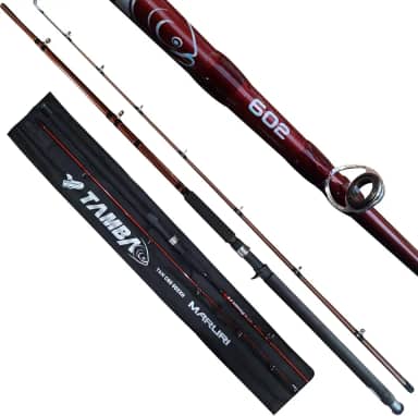 Vara Tamba 40-80lb para Carretilha 1,83m com Capa Transporte