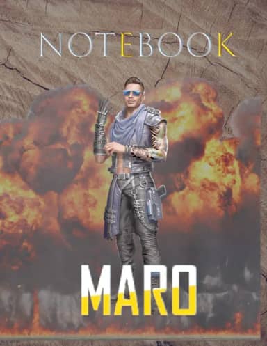 Free Fire Maro Notebook