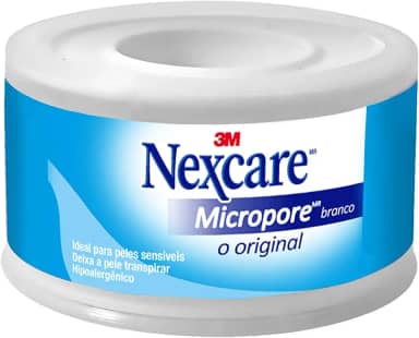 Nexcare, 3M, Micropore, Branco, 25mm x 4,5m