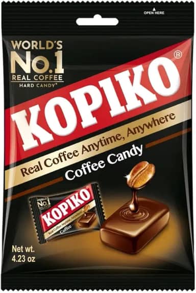 Balas De Café Kopiko Coffee 120g Melhor Bala Café Do Mundo