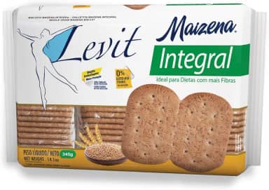 Levit Biscoito Maisena Integral 345G