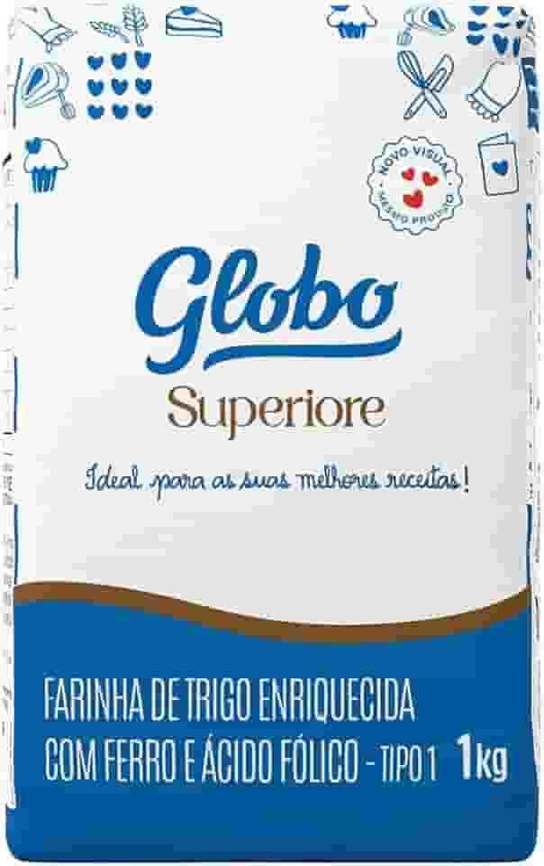 Farinha De Trigo Tipo 1 Globo Superiore W300 5 Kg