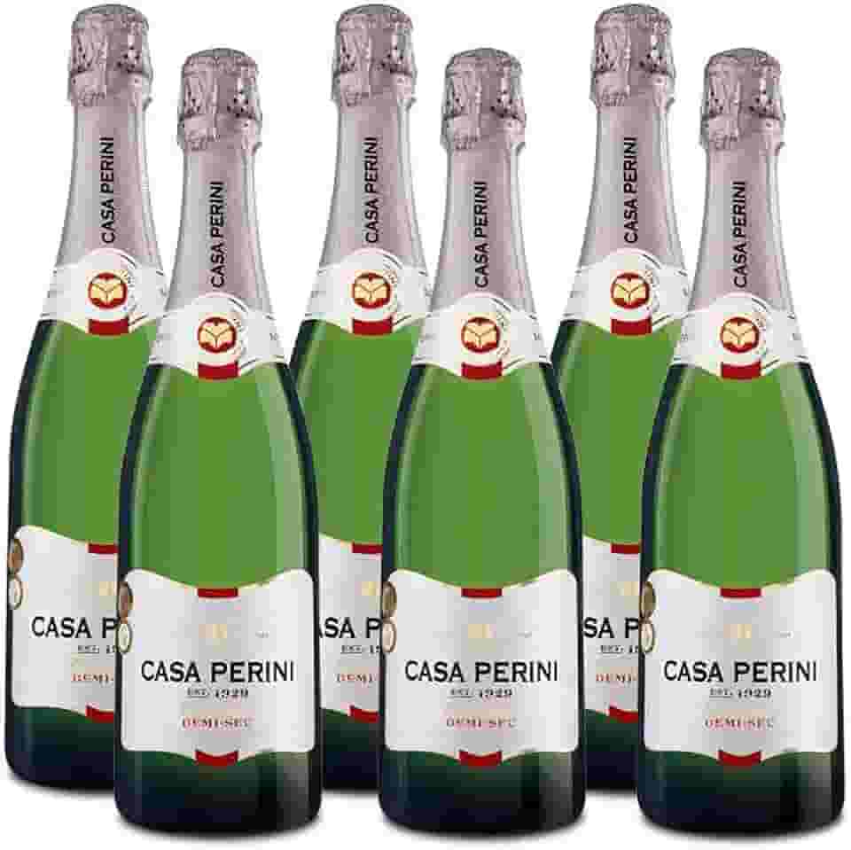 Kit 6 Espumantes Casa Perini Demi-Sec