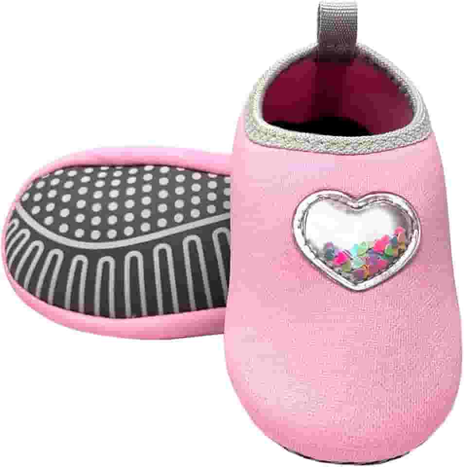 Sapatilha Infantil Coração Antiderrapante Conforto Menina Magicc Kids S112