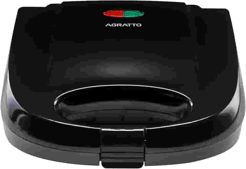 Maquina de Waffle Aroma AWAF01I-01 Preta 750W Agratto