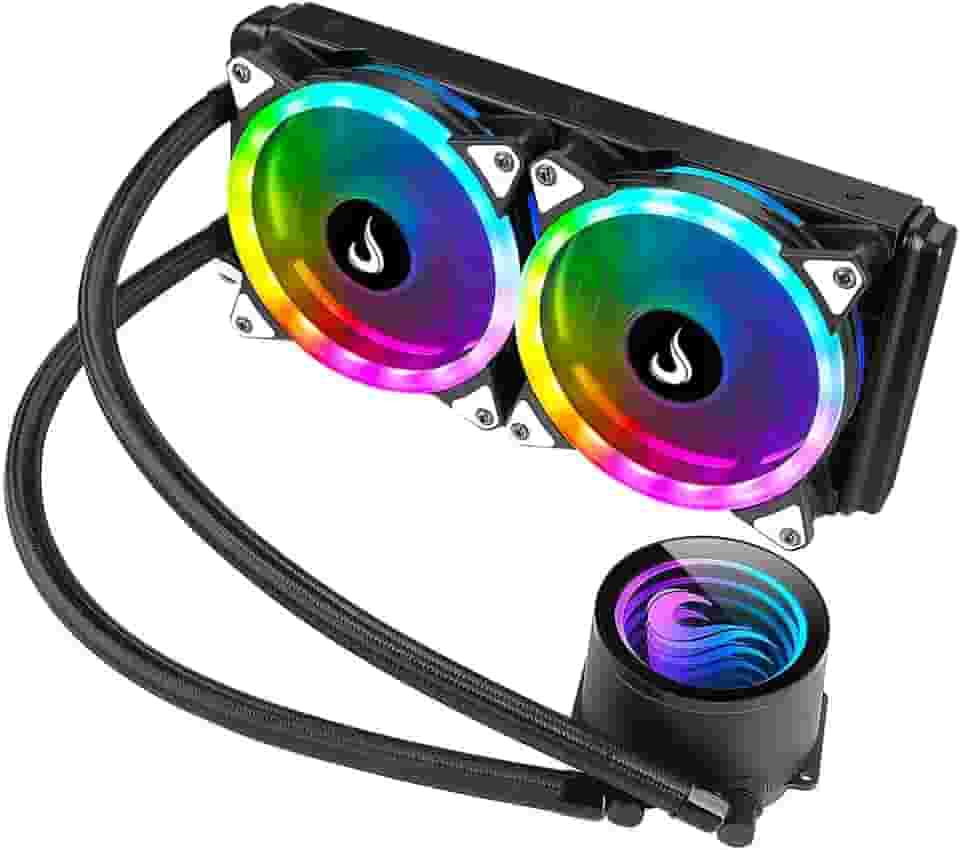 Rise Mode - Refrigerador de Água 240mm ARGB - 33.5cm - Compatível com Desktop e Servidor