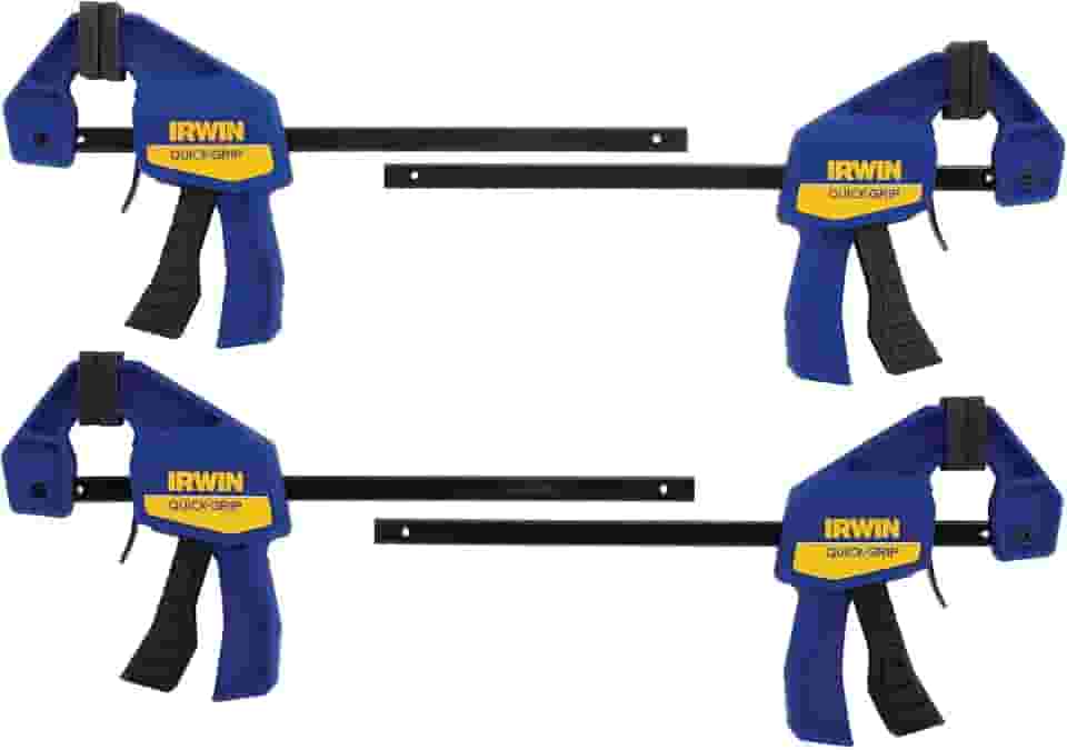 Braçadeiras IRWIN QUICK-GRIP 1964758, 6 polegadas, pacote com 4