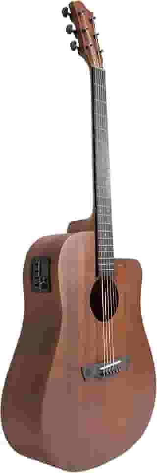 VIOLÃO GRAND AUDITORIUM CUTAWAY EQ AÇO T/SAPELE B/S SAPELE DALLAS GRAN RESERVA NTOP TAGIMA