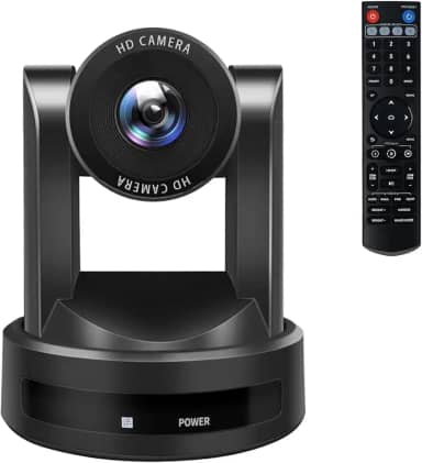 Câmera PTZ com zoom óptico HDMI SDI USB Webcam IP Live Streaming 1080P 60fps com suporte a PoE para serviços de igreja, adoração, educação e videoconferência (HDMI/SDI/USB/IP 10X)