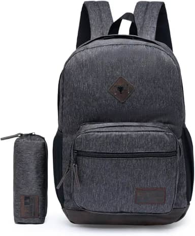 Mochila Cavalera Original Masculina Reforçada Cinza