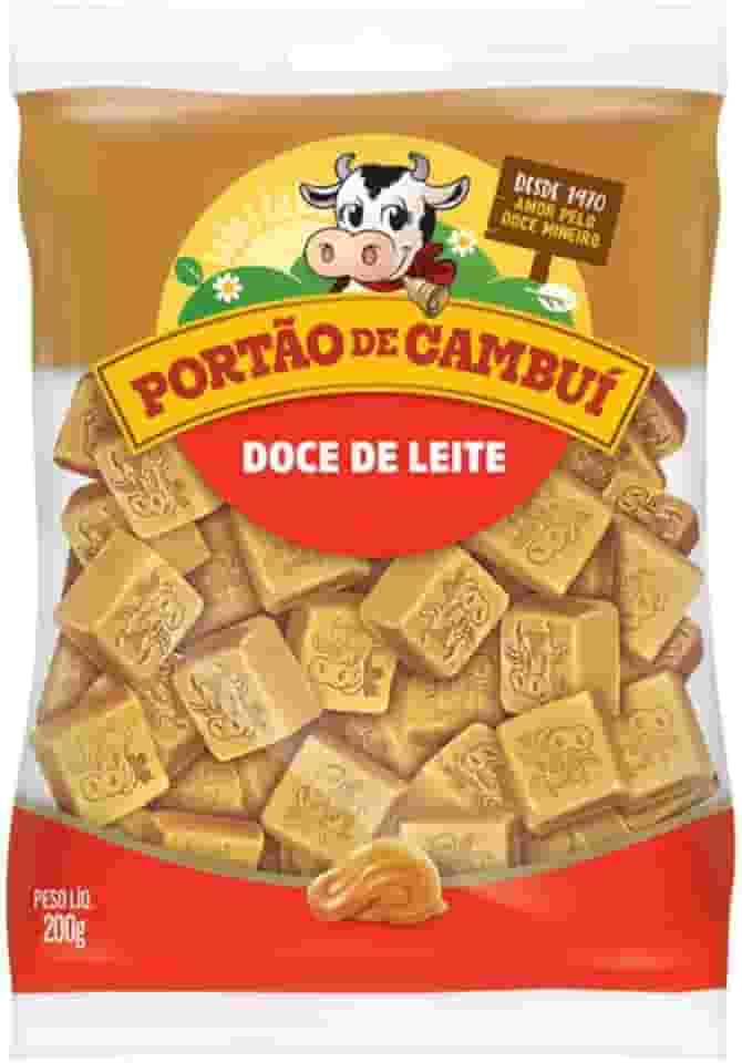 Doce De Leite Clássico Em Cubos Portão De Cambuí Pacote 200g