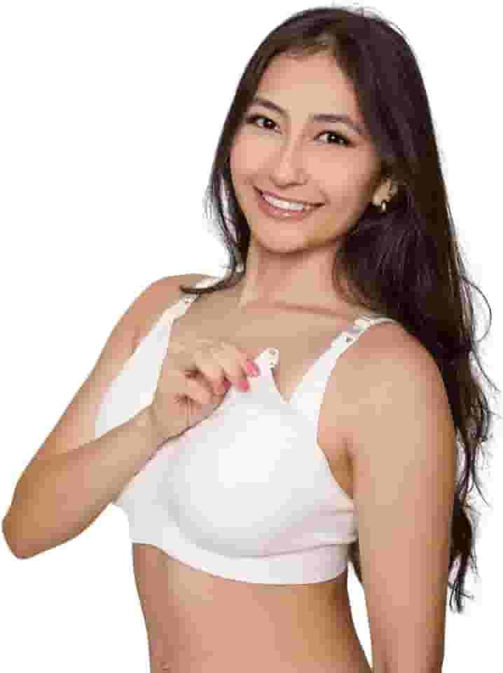 Sutiã Amamentação Impllus C/Bojo S/Costura Gestante Confort