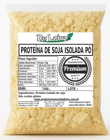 Proteina Isolada de Soja (1Kg)