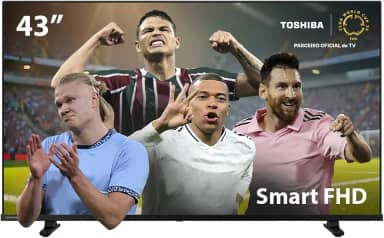 Smart TV 43' Toshiba Dled Full HD 43v35ms Vidaa - TB021M