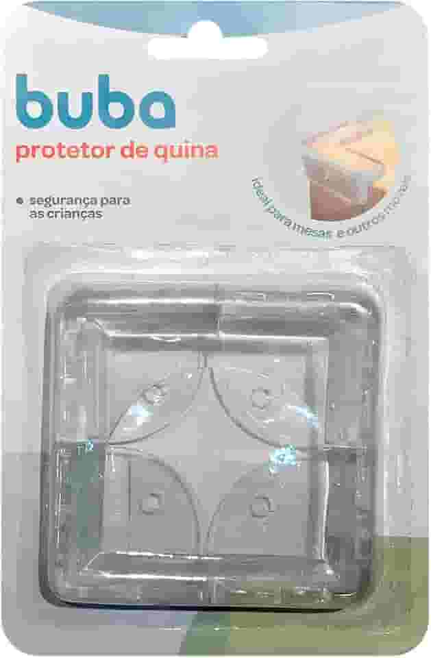 Buba Protetor De Quina 4 Unidades Branco