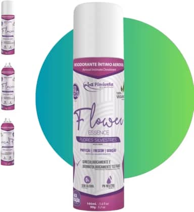 Desodorante Íntimo Feminino Flower Essence Flores Silvestres - 166ml, La Pimienta