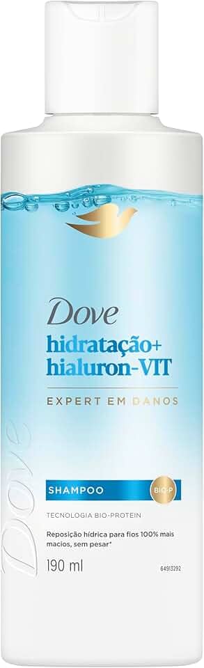 Dove Shampoo Hidratação Hialuron-Vit 190ml