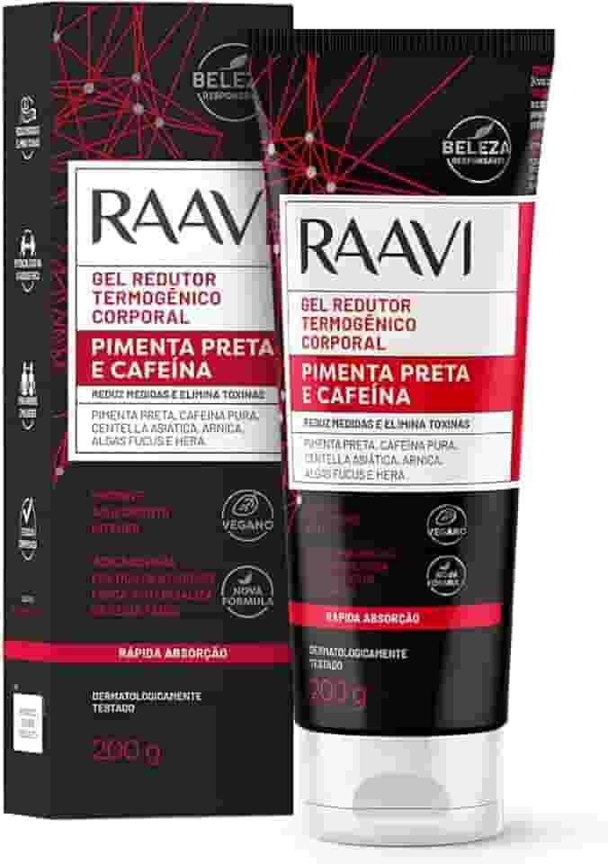 Raavi Gel Redutor Termogênico 200 G