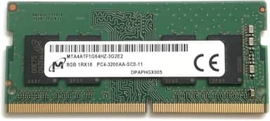 Micron 8GB SODIMM DDR4 3200 PC4 1Rx16 MTA4ATF1G64HZ-3G2 260 pinos SO-DIMM Notebook Mem�ria RAM para Dell HP Lenovo e outros sistemas