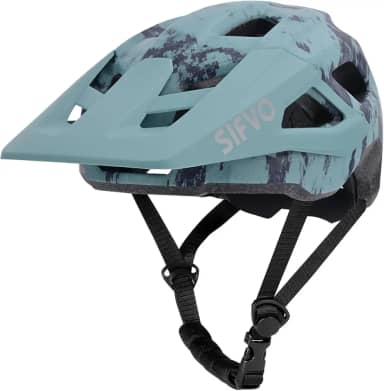 Capacetes de bicicleta para homens e mulheres, capacete de mountain bike com viseira estendida capacetes para adultos ajustável e confortável capacete de bicicleta de estrada 55-61 cm