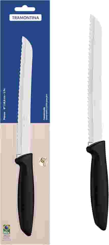 Tramontina 23422108 Faca para Pão 8', Preto