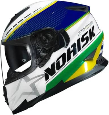 Capacete Norisk Soul II Grand Prix Brasil Tamanho:56