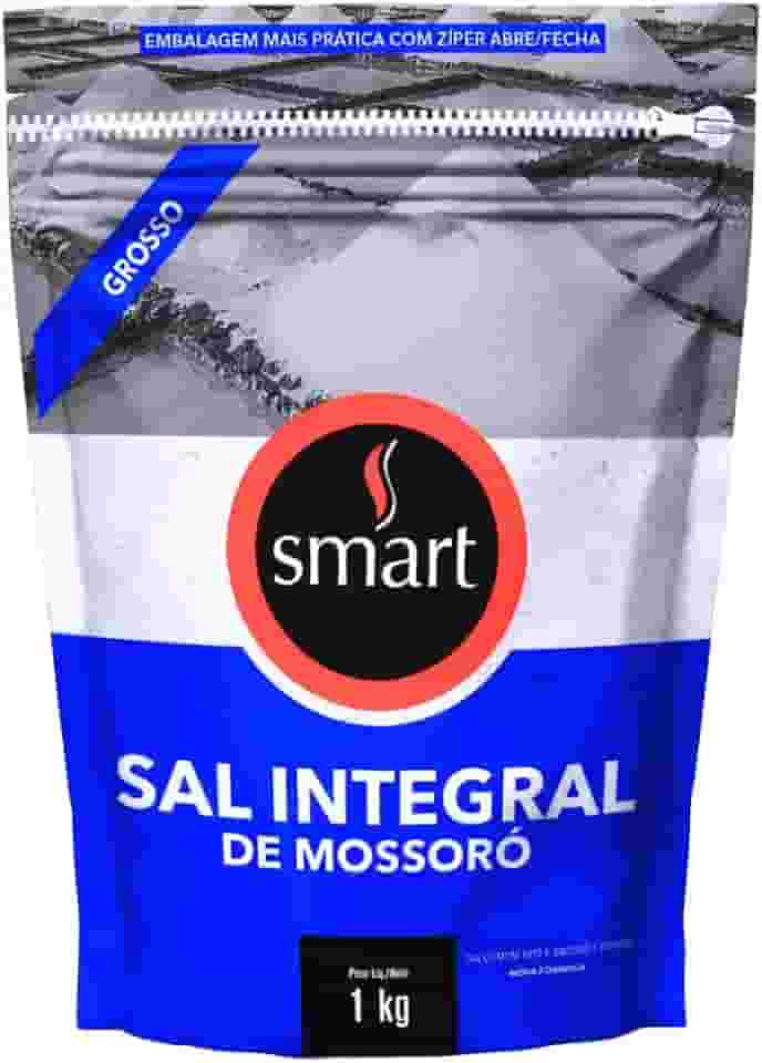 Sal Integral de Mossoró Grosso de 1kg - Smart