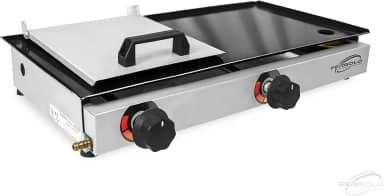 FERGOLD Chapa de Lanches Sanduíches Hotdog 30x60 Preta Moderno Aço Inoxidável