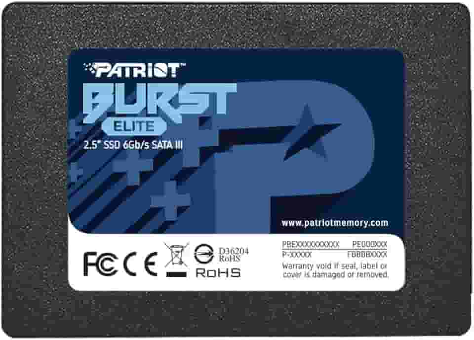 SSD PATRIOT BURST 120GB 2,5" SATA 3 - PBE120GS25SSDR