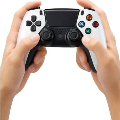 Controle Sem Fio Bluetoth Compatível com PC Android Smart TV e Emuladores