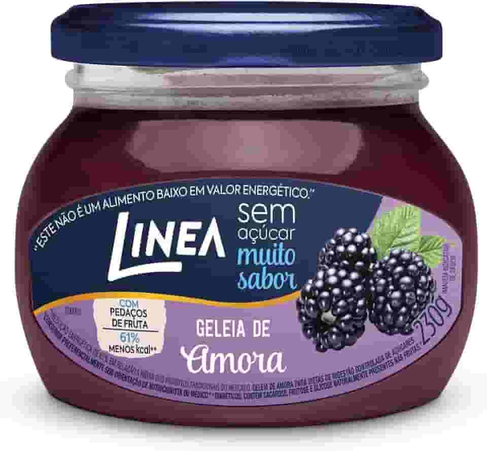 Geleia de Amora, Linea, 230 g, 12 Unidades