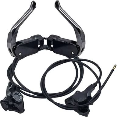 menolana Conjunto de freios hidráulicos para bicicleta, conjunto de freios a disco para bicicleta, esportivos, acessórios de reposição para a disco de mountain