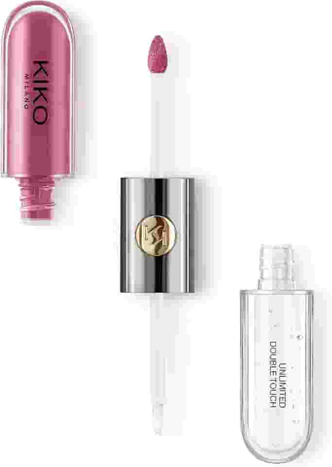 KIKO MILANO, Unlimited Double Touch, Batom e Gloss Incolor, Cor