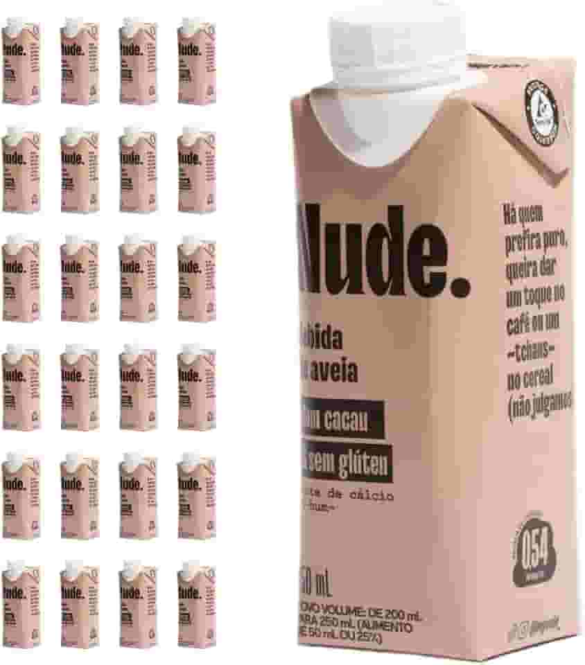 Pack Nude Bebida de Aveia To Go Cacau 250ml - Caixa 24 Unidades