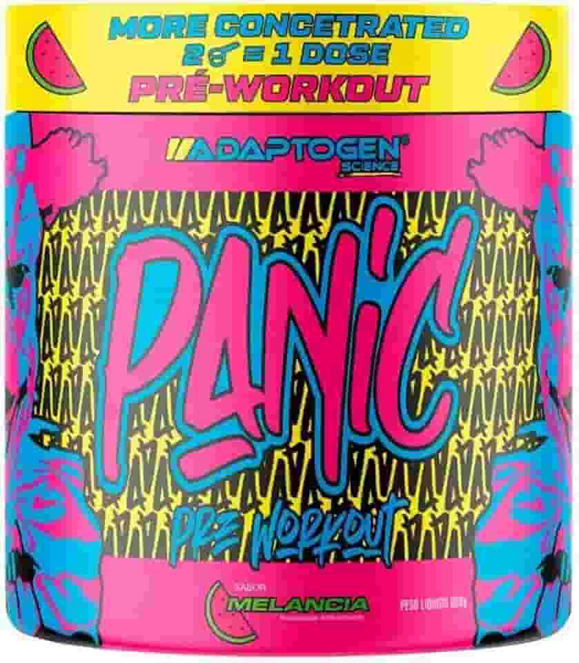 Novo Panic Pré-treino 300g Melancia - Adaptogen
